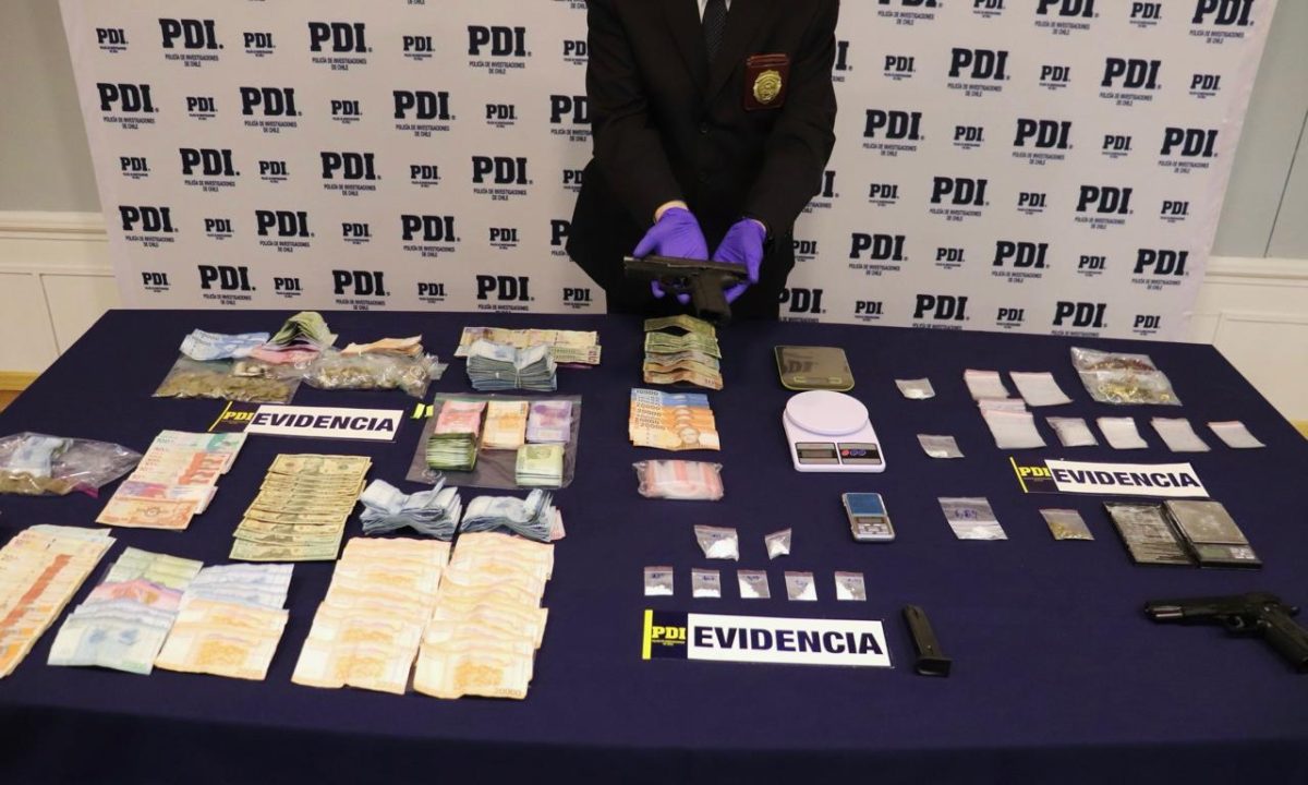 PDI intervino cinco domicilios en Punta Arenas por microtráfico de drogas