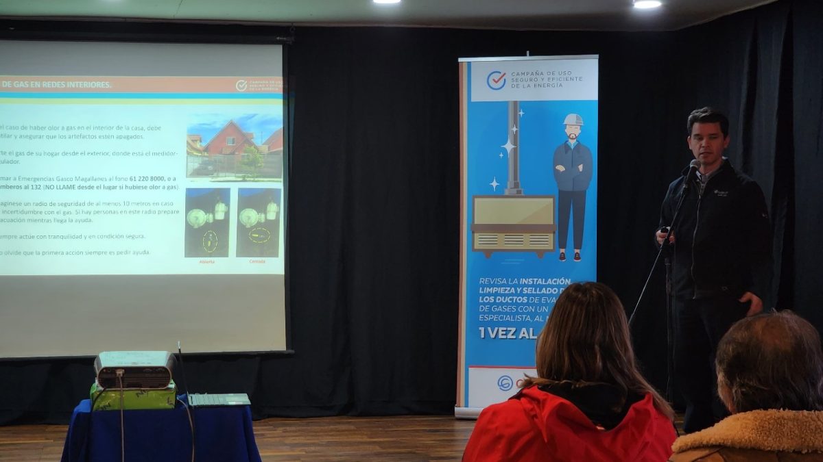 Gasco Magallanes realizó lanzamiento de campaña de uso seguro y eficiente de la energía
