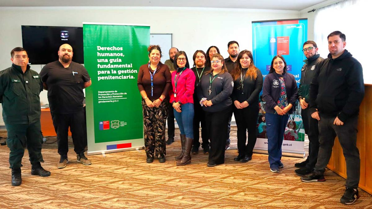 Gendarmería en Magallanes se capacita para facilitar acceso a ayudas técnicas a personas privadas de libertad con discapacidad